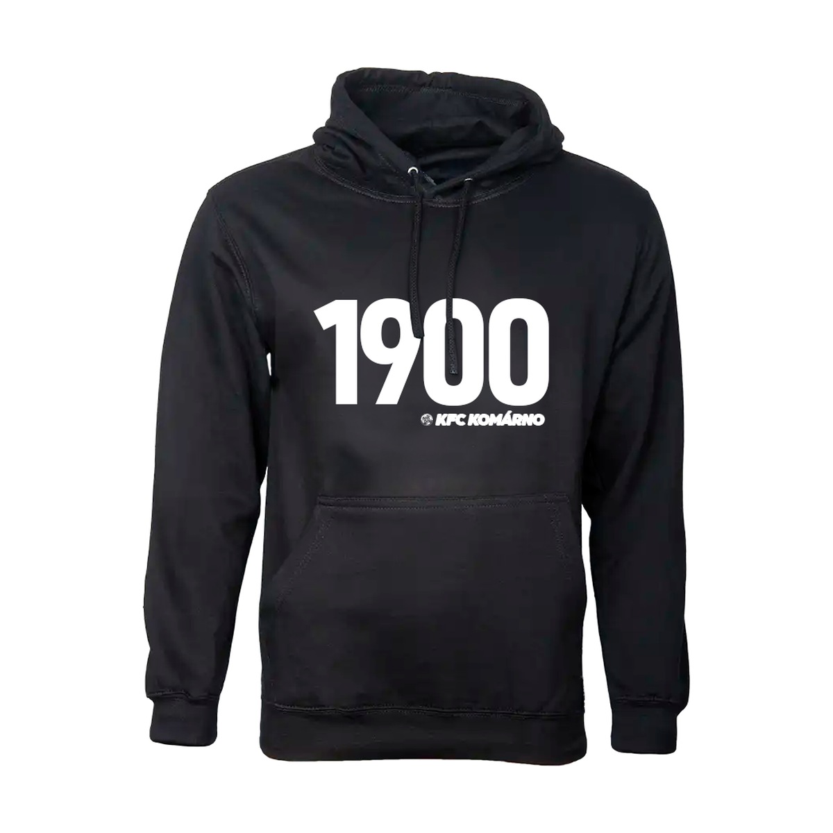 Mikina s kapucňou 1900 – čierna